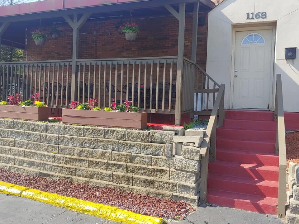 Patio at Meister's Bar